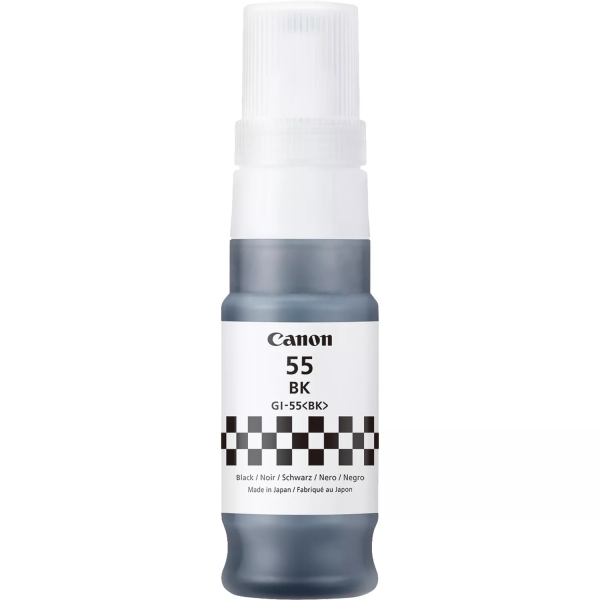 Botella Tinta Canon GI55 Negro Original
